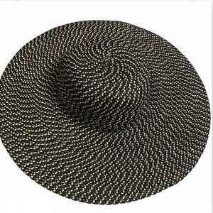 Old Navy Braided Wide-Brim Floppy Sun hat black